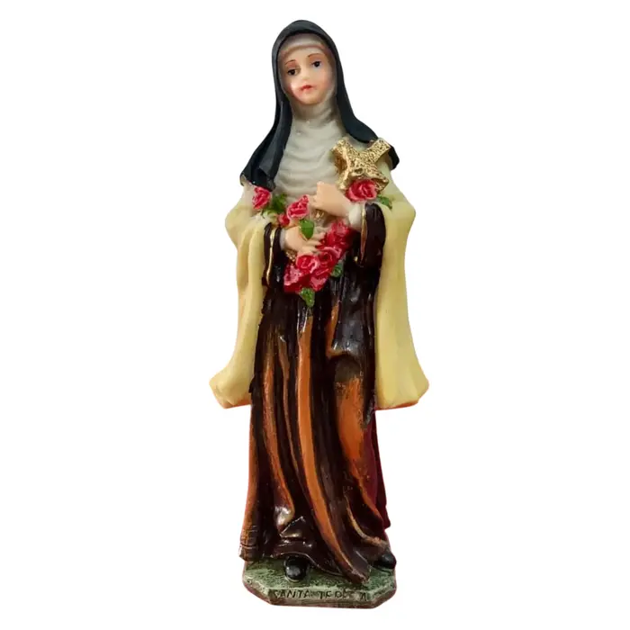 Imagem de Santa Terezinha de Resina - 18 cm | Comprar na Lojinha Uai