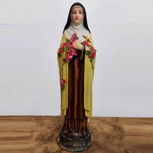Imagem de Santa Terezinha em Resina - 30 cm