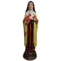 Imagem de Santa Terezinha de Resina - 30 cm | Comprar na Lojinha Uai - imagem 1