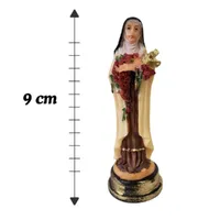 Imagem de Santa Terezinha de Resina - 9 cm | Comprar na Lojinha Uai - imagem 2