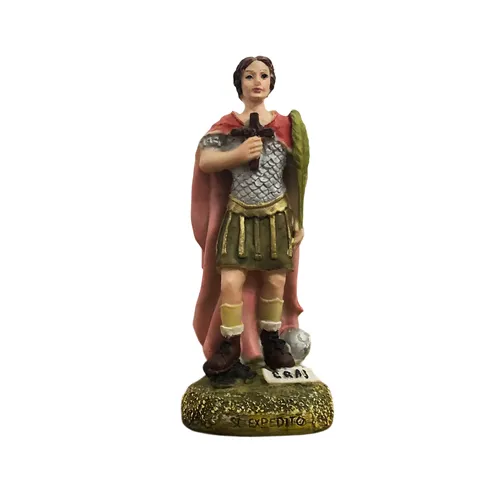 Imagem de Santo Expedito de Resina - 15 cm