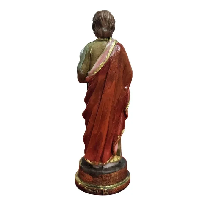 Imagem de São Judas Tadeu de Resina - 9 cm | Comprar na Lojinha Uai
