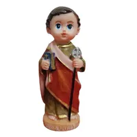 Imagem de São Judas Tadeu Infantil de Resina - 8 cm | Comprar na Lojinha Uai - imagem 1