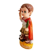 Imagem de Santo Expedito Infantil de Resina - 8 cm | Comprar na Lojinha Uai - imagem 2