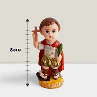 Imagem de Santo Expedito Infantil de Resina - 8 cm | Comprar na Lojinha Uai - imagem 3