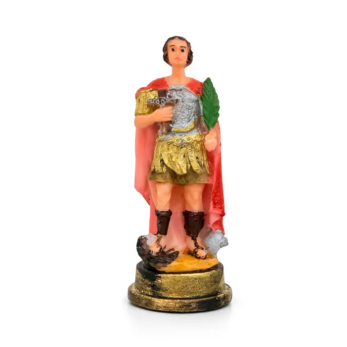 Imagem de Santo Expedito de Resina - 9 cm | Comprar na Lojinha Uai
