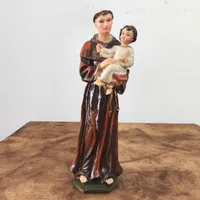 Imagem de Santo Antônio em Resina - 19 cm | Comprar na Lojinha Uai - imagem 2