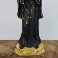 Imagem de São Benedito em Resina - 30 cm - imagem 4