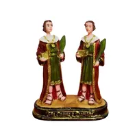 Imagem de São Cosme e Damião de Resina - 9 cm | Comprar na Lojinha Uai - imagem 1