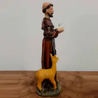 Imagem de São Francisco de Assis em Resina - 27 cm - imagem 4