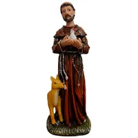 Imagem de São Francisco de Assis de Resina - 27 cm | Comprar na Lojinha Uai - imagem 1