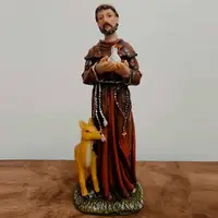Imagem de São Francisco de Assis em Resina - 27 cm - imagem 2