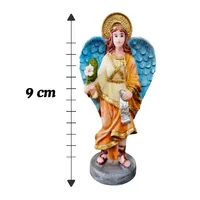Imagem de São Gabriel Arcanjo de Resina - 9 cm | Comprar na Lojinha Uai - imagem 3