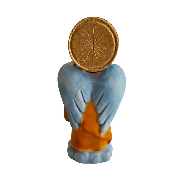 Imagem de São Gabriel Arcanjo Infantil de Resina - 8 cm | Comprar na Lojinha Uai