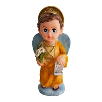 Imagem de São Gabriel Arcanjo Infantil de Resina - 8 cm | Comprar na Lojinha Uai - imagem 1