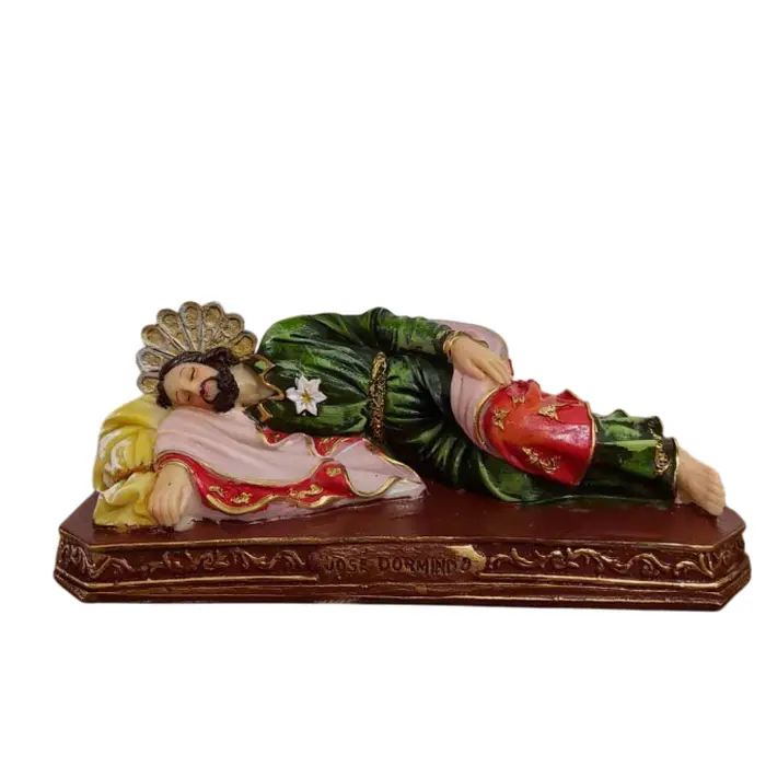 Imagem de São José Dormindo de Resina 12 cm | Comprar na Lojinha Uai