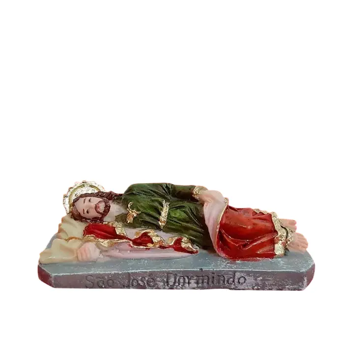 Imagem de São José Dormindo de Resina - 7 cm | Comprar na Lojinha Uai