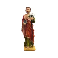 Imagem de São Judas Tadeu de Resina - 15 cm | Comprar na Lojinha Uai - imagem 1