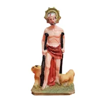 Imagem de São Lázaro de Resina - 9 cm | Comprar na Lojinha Uai - imagem 1