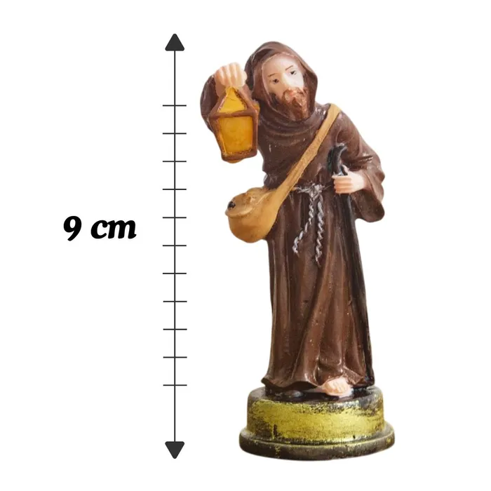 Imagem de São Longuinho de Resina - 9 cm | Comprar na Lojinha Uai