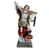 Imagem de São Miguel Arcanjo de Resina - 20 cm | Comprar na Lojinha Uai - imagem 1