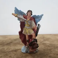 Imagem de São Miguel Arcanjo em Resina - 9 cm - imagem 3