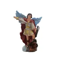 Imagem de São Miguel Arcanjo em Resina - 9 cm - imagem 1