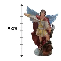 Imagem de São Miguel Arcanjo de Resina - 9 cm | Comprar na Lojinha Uai - imagem 2