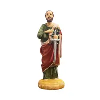Imagem de São Paulo Apóstolo de Resina - 15 cm | Comprar na Lojinha Uai - imagem 1