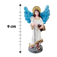 Imagem de São Rafael Arcanjo de Resina - 9 cm | Comprar na Lojinha Uai - imagem 2