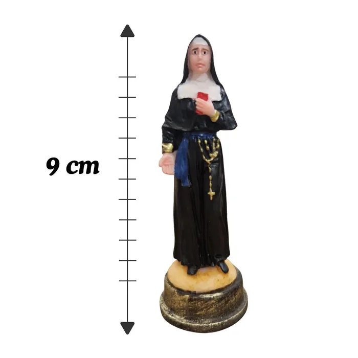 Imagem de Santa Paulina de Resina - 9 cm | Comprar na Lojinha Uai