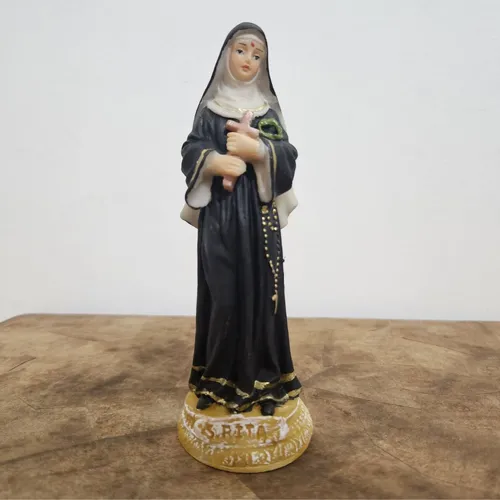 Imagem de Santa Rita de Cássia em Resina - 15 cm
