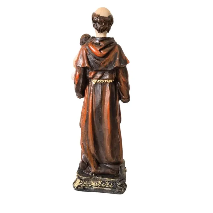 Imagem de Santo Antônio em Resina 15 cm | Comprar na Lojinha Uai