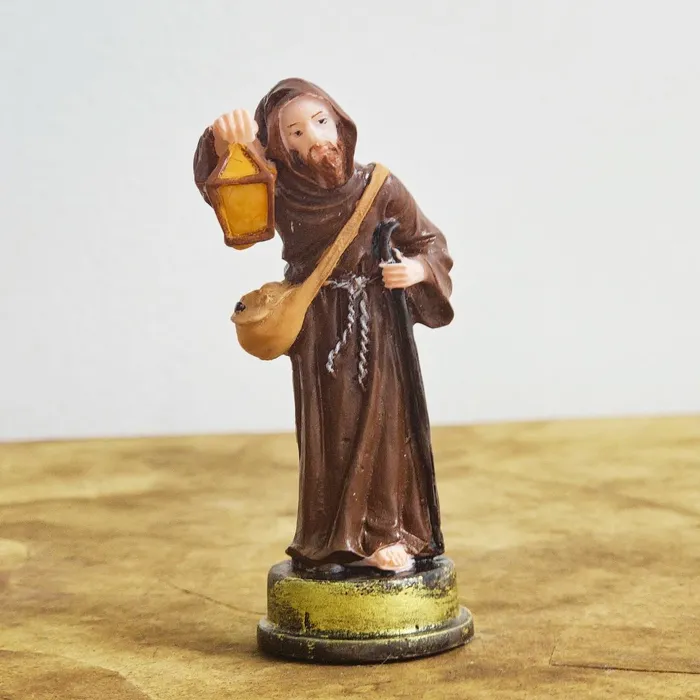 Imagem de São Longuinho de Resina - 9 cm | Comprar na Lojinha Uai