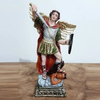 Imagem de São Miguel Arcanjo de Resina - 20 cm | Comprar na Lojinha Uai - imagem 2