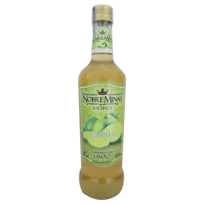 Cachaça de Rapadura com Limão Caipity 670 ml - Nobre Minas | Comprar na Lojinha Uai