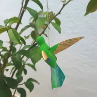 Pássaro de Madeira Beija Flor | Comprar na Lojinha Uai - imagem 2