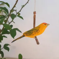 Pássaro de Madeira Canário da Terra | Comprar na Lojinha Uai - imagem 1