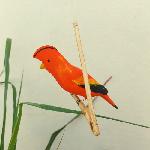 Pássaro de Madeira Galo da Serra