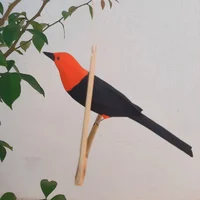 Pássaro de Madeira Cardeal do Banhado - imagem 2