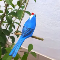 Pássaro de Madeira Sanhaçu-Frade | Comprar na Lojinha Uai - imagem 2