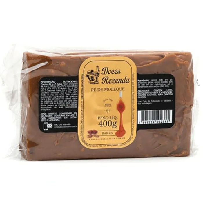 Pé de Moleque 400g - Rezenda | Comprar Lojinha Uai