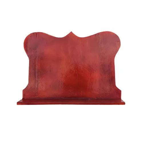 Porta Bíblia de Compensado Escuro - 24 x 32 cm