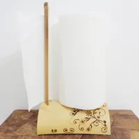 Porta Papel Toalha de Bambu | Comprar na Lojinha Uai - imagem 2