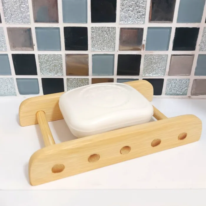 Saboneteira de Bambu Biodegradável | Comprar na Lojinha Uai