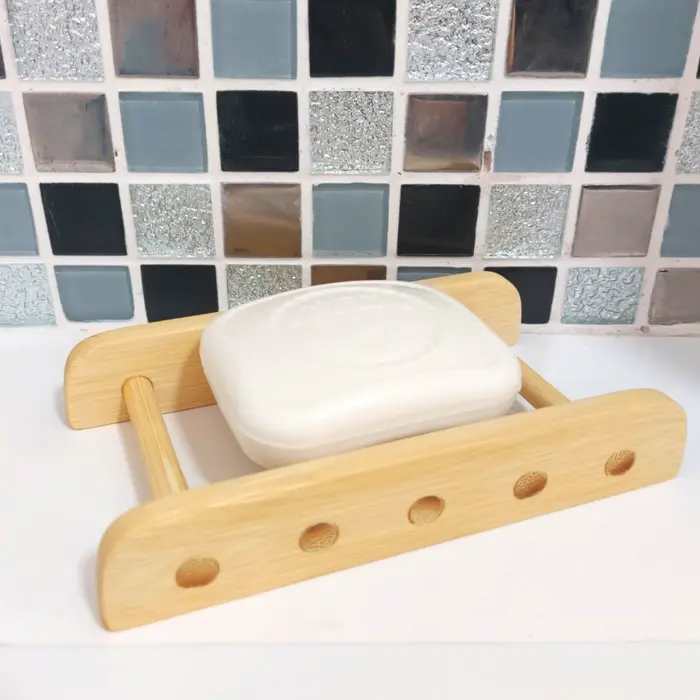 Saboneteira de Bambu Biodegradável | Comprar na Lojinha Uai