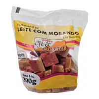 Saquinho de Doce de Leite com Morango 200g - Doces Pé da Serra - imagem 1