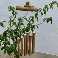 Sino dos Ventos de Bambu - Modelo Passarinho | Comprar na Lojinha Uai - imagem 2