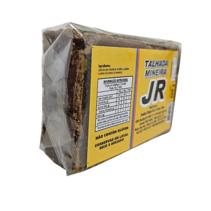 Talhada Mineira Taiada Rapadura com Gengibre 300g - Doces JR | Comprar Doce da Roça na Lojinha Uai