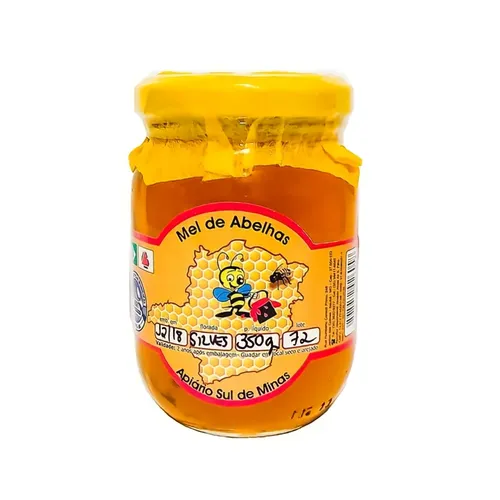 Mel Silvestre Puro 350g Vidro - Apiário Sul de Minas